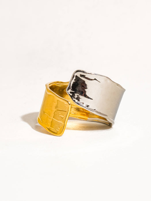 Emmy Open Ring -18k Gold