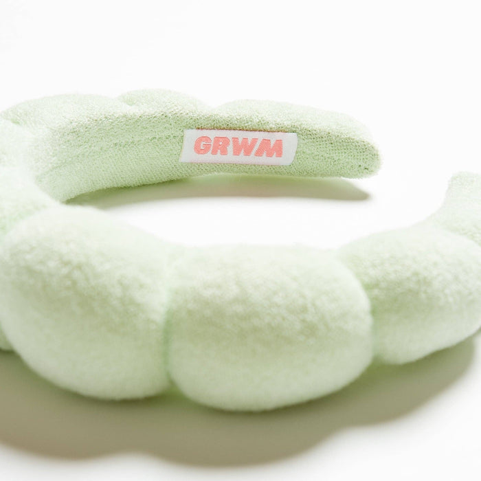 Puffy Hair Band - Green