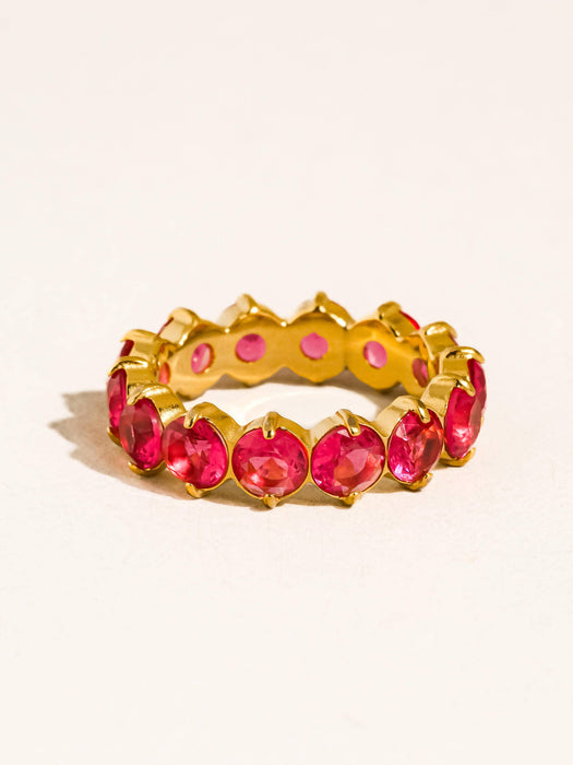 Veloura Eternity Ring- 18k Gold