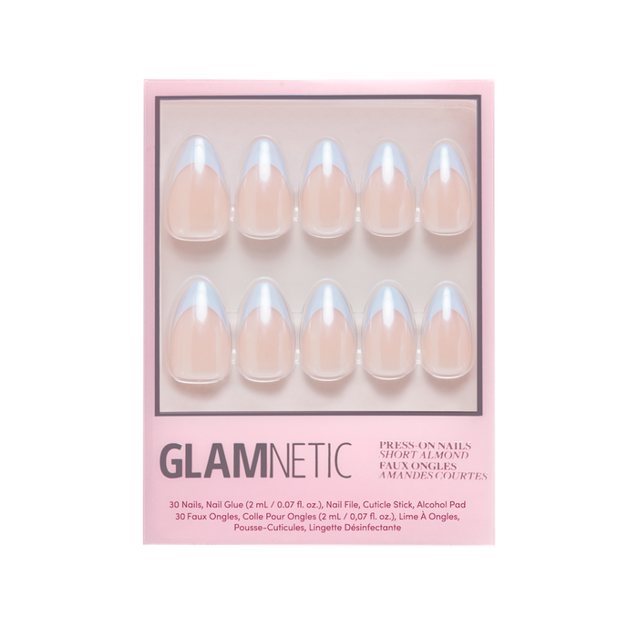 Glamnetic Baby Blue French Tip