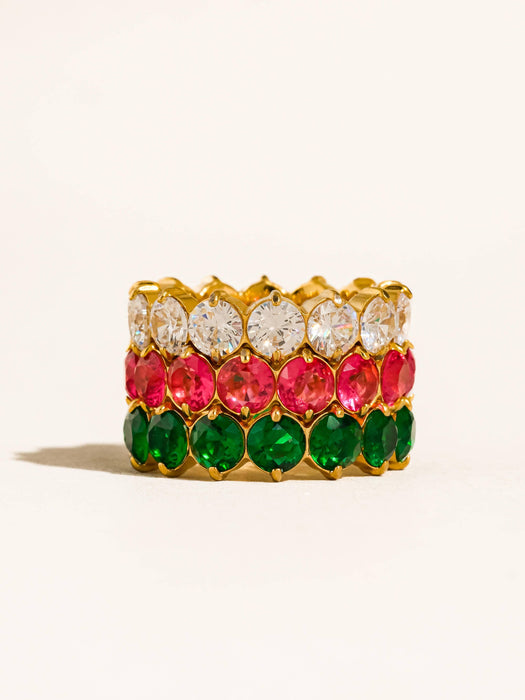 Veloura Eternity Ring- 18k Gold