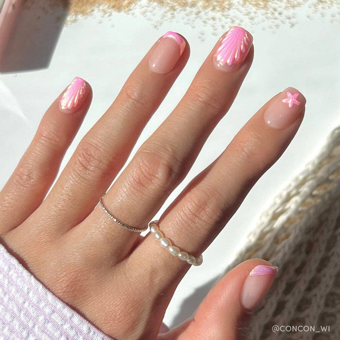 Glamnetic Blush Dunes Press- On Nails