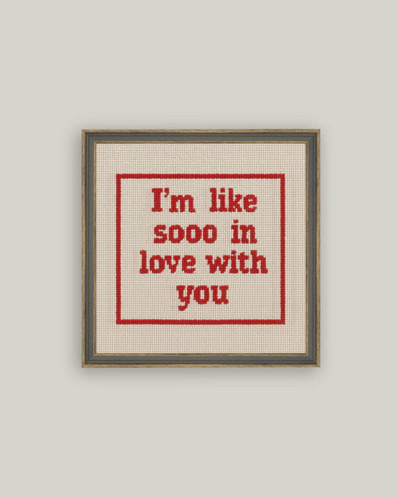 So In Love With You Framed Art