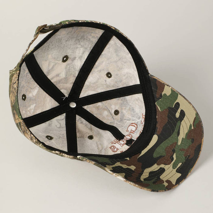 God's Favourite Camouflage Baseball Cap