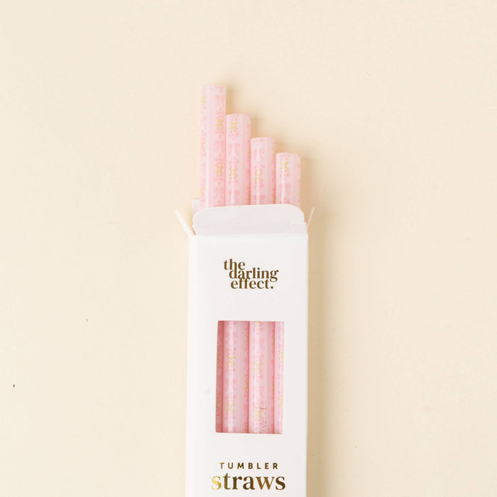 Tumbler Straw Set-Oh So Fancy Pink