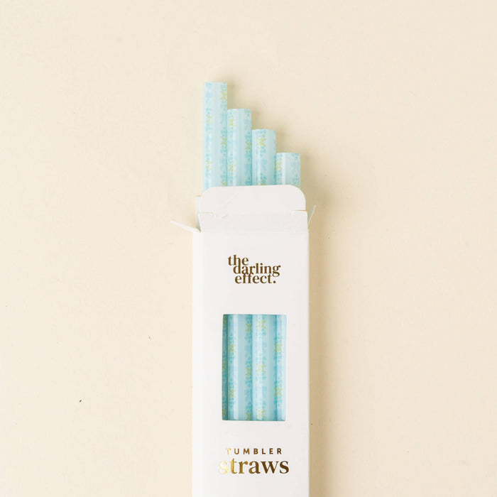 Tumbler Straw Set-Oh So Fancy Blue