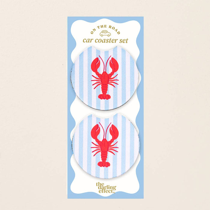 Car Coaster Set–Lobster