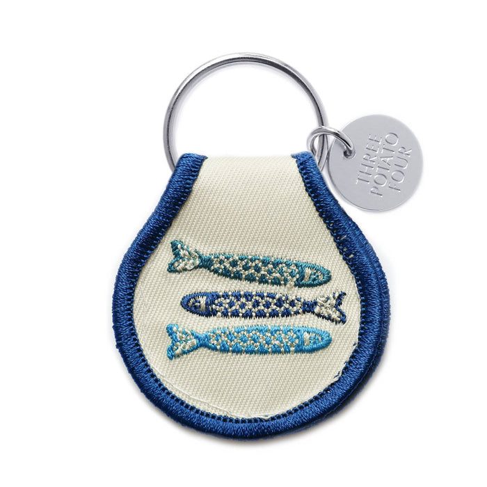 Patch Keychain - Sardines
