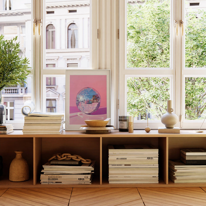 Pink Disco Art Print