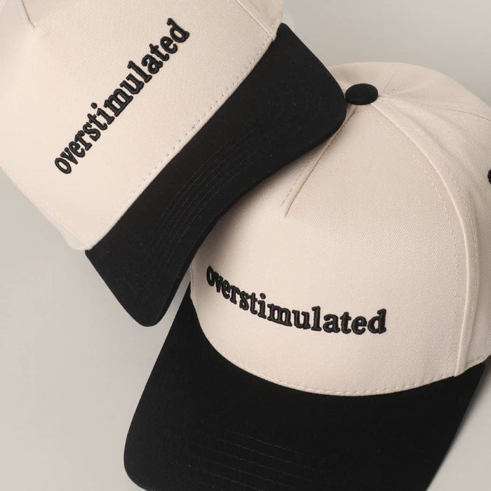 OVERSTIMULATED Embroidered Baseball Hat
