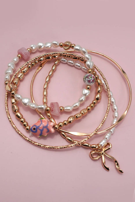 Porcelain Multi layer Bracelet