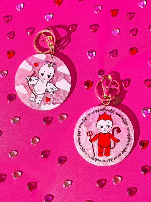Kewpie Keychain