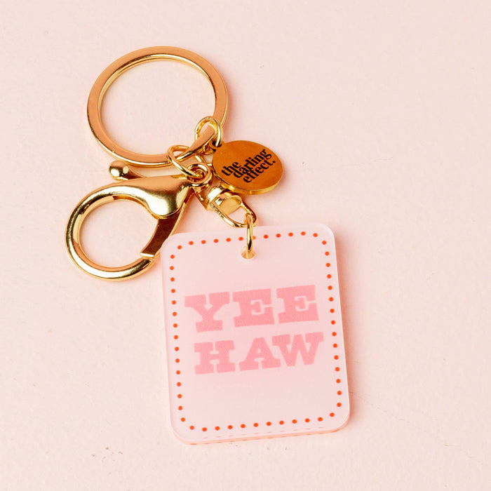 Acrylic Keychain-Yeehaw