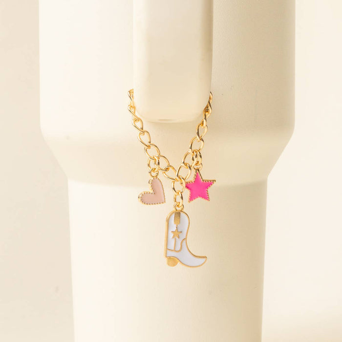 Tumbler Charm–Cowgirl