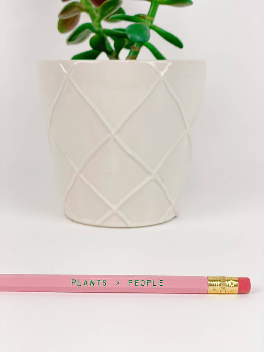 PLANTS > PEOPLE Pencil