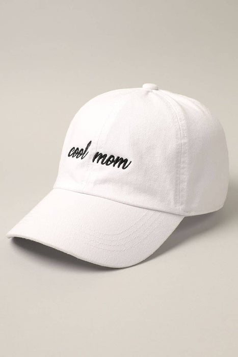 Cool Mom Embroidery Baseball Cap
