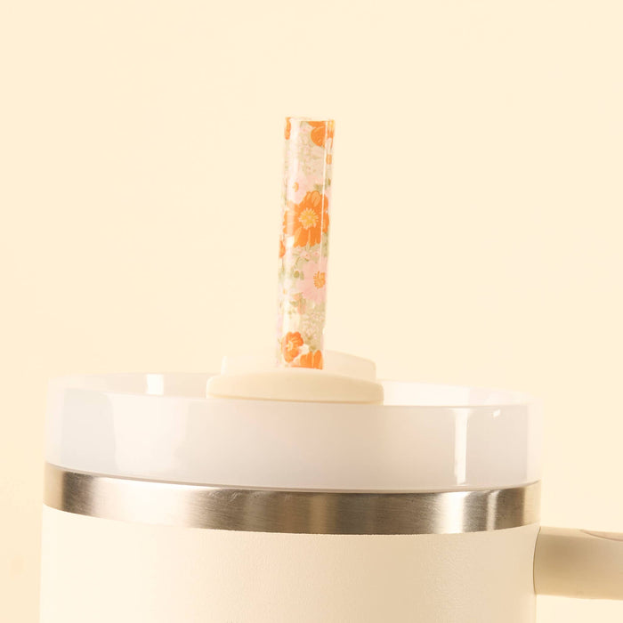 Tumbler Straw Set-Bouquet Beauty Sage