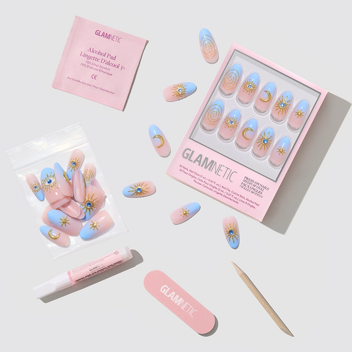 Glamnetic Spirited Sky Press-On Nails