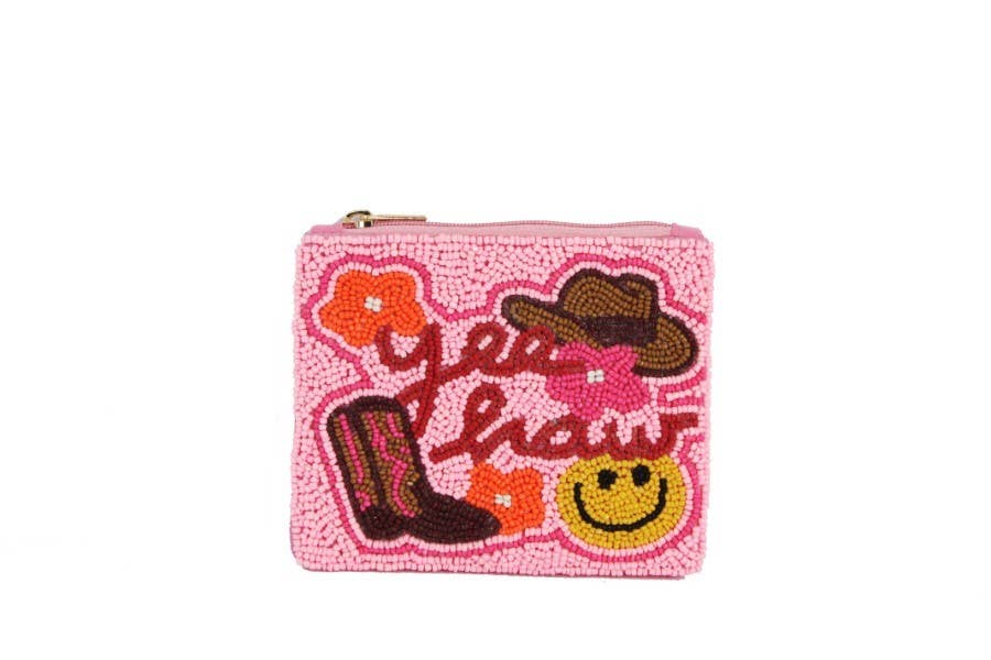 Western Beaded Coin Purse