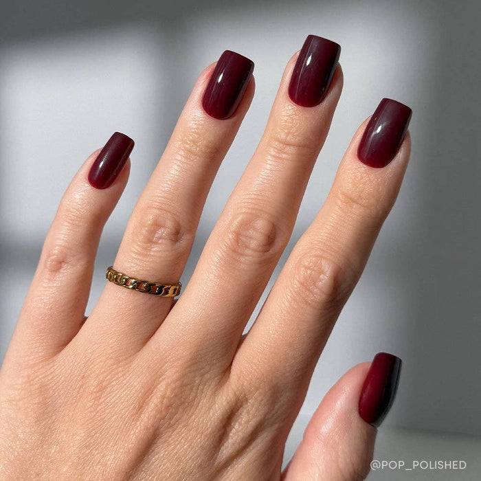 Cherry Mocha Press-On Nails