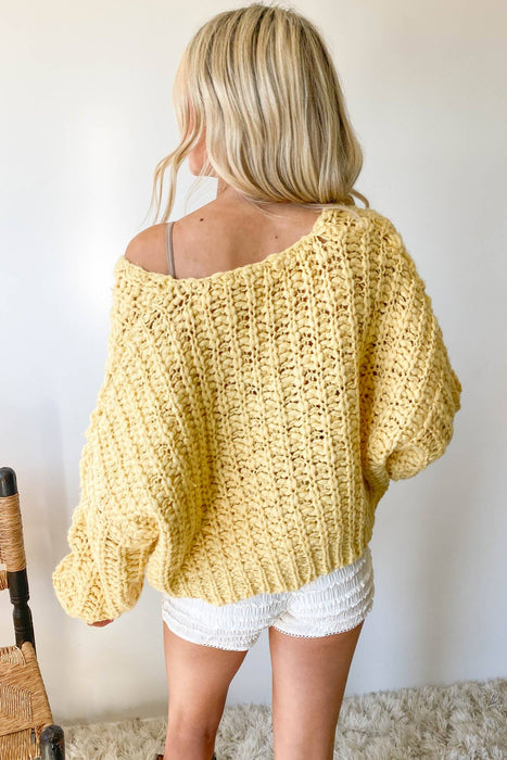 Chunky Knit Oversized Sweater