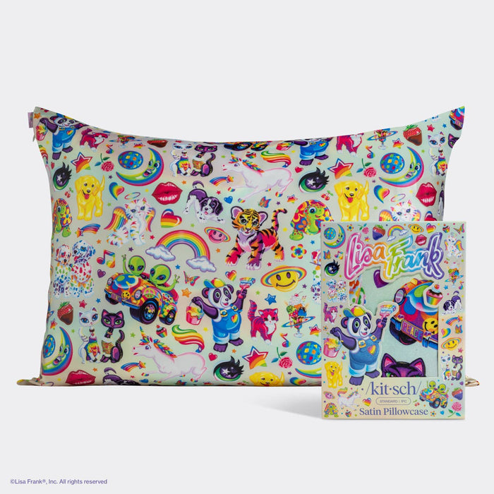 Lisa Frank x Kitsch Satin Pillowcase