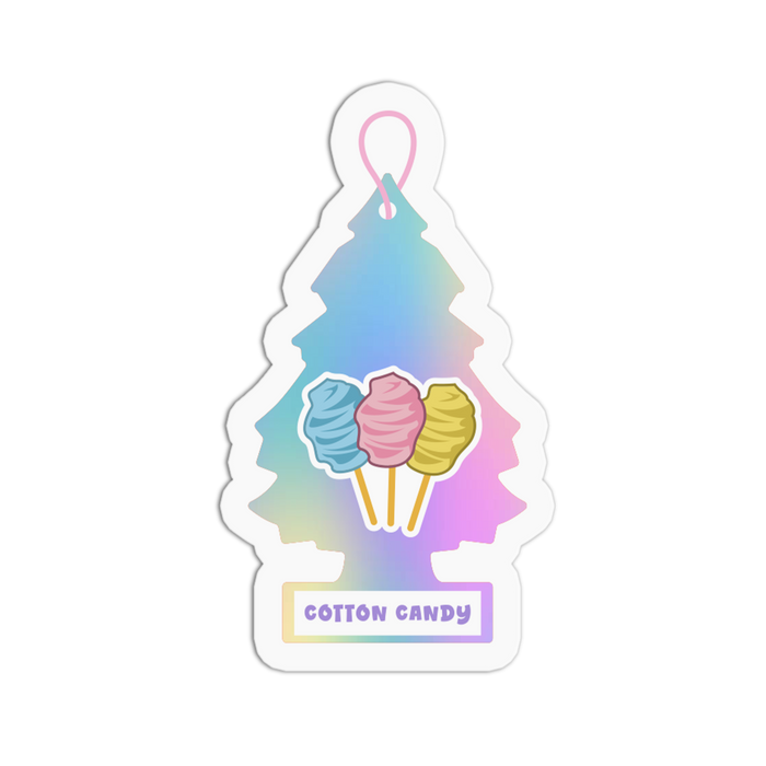 Cotton Candy Little Trees Stickers