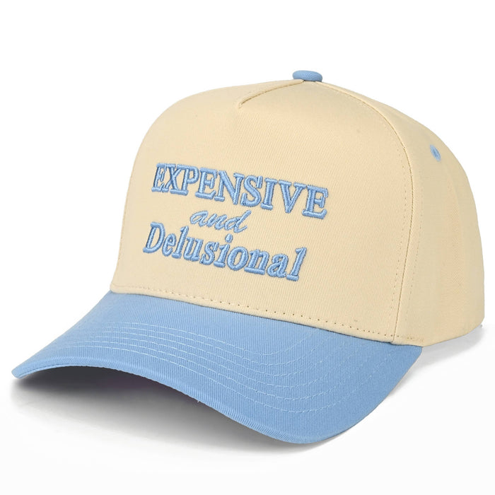 Expensive & Delusional Two Tone Trucker Hat