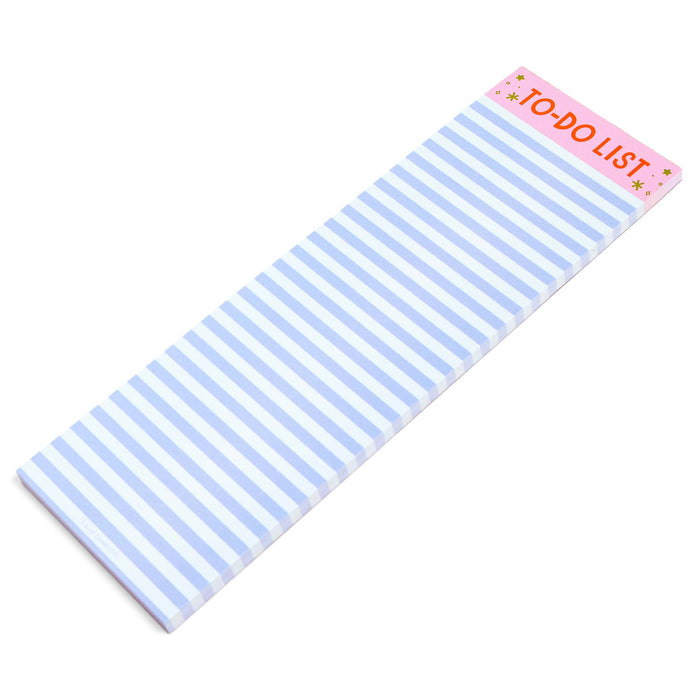 Blue Stripe To Do List Notepad