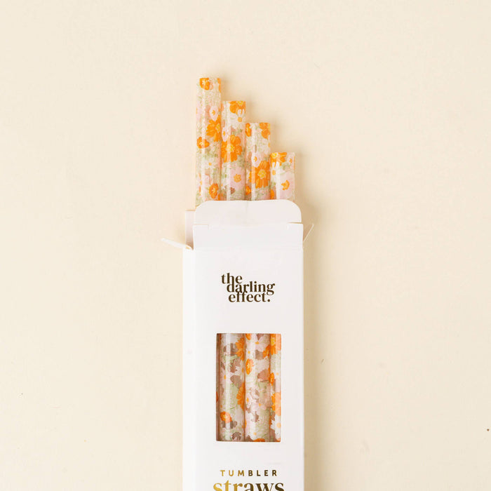 Tumbler Straw Set-Bouquet Beauty Sage