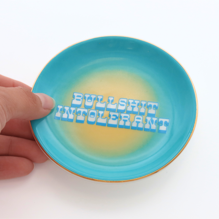 Bullshit Intolerant Trinket Dish