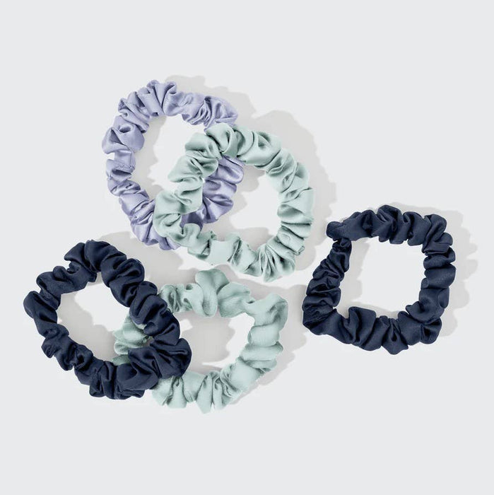Kitsch Satin Scrunchies Set - Garden Bouquet