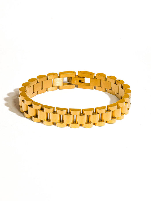 Watchband Bracelet -18k Gold