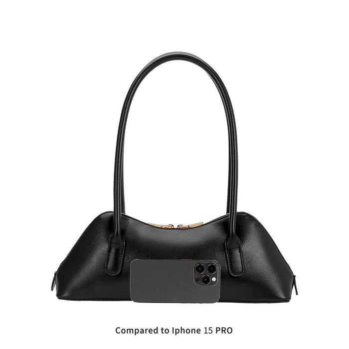 Dakota Pink Vegan Leather Shoulder Bag