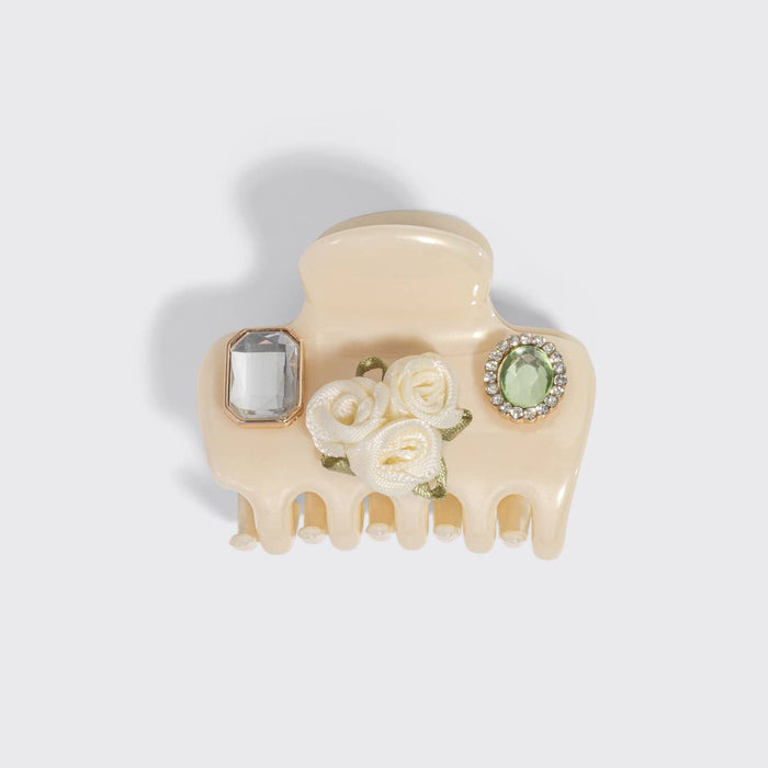 Kitsch Cloud Clip 7pc Set - Pearlized Cream