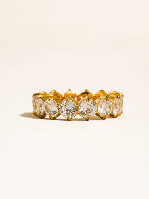 Veloura Eternity Ring- 18k Gold