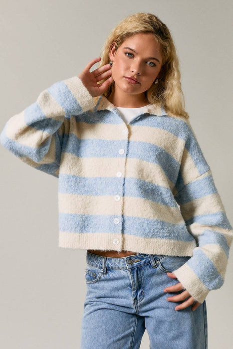 Striped Cardigan