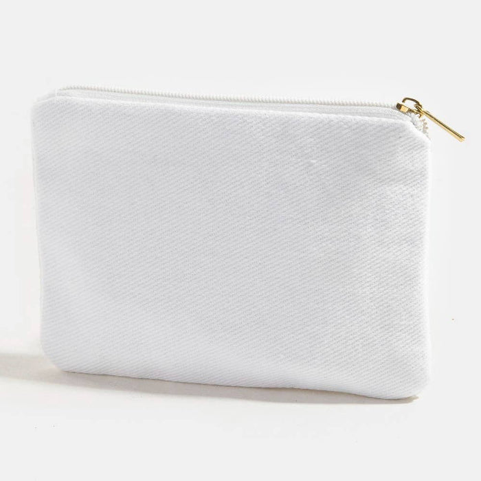 Cherry And Ribbon Bow Beaded Coin Purse