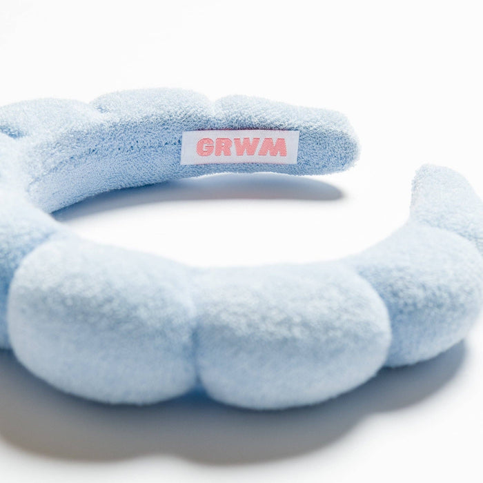 Puffy Hair Band - Blue