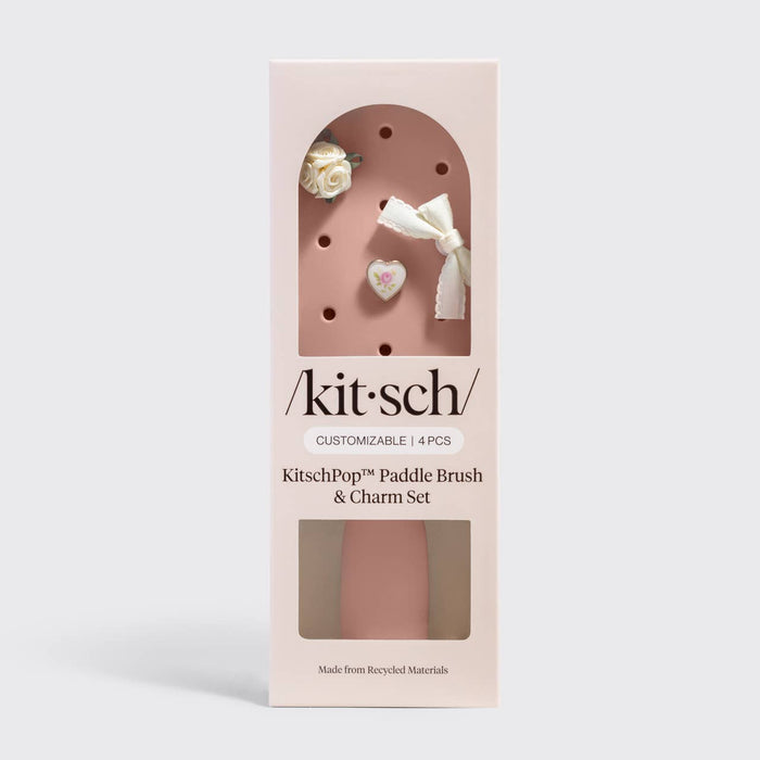 Kitsch Paddle Brush - Terracotta