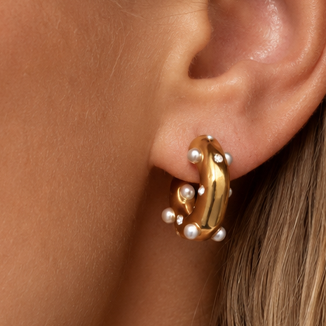 The Golden Hour Hoops-18K Gold
