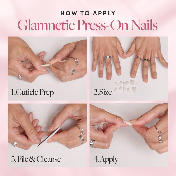 Glamnetic Lilac Press-On Nails