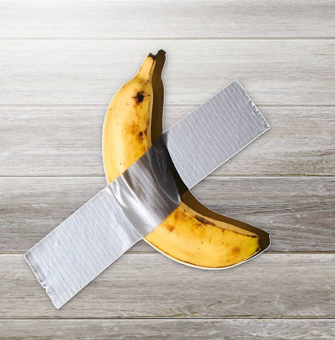 Duct Taped Banana Sticker