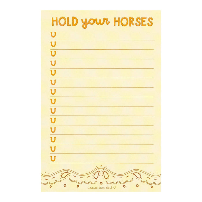 Hold Your Horses Southern Notepad