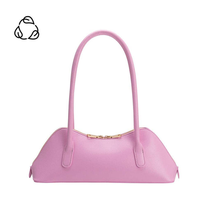 Dakota Pink Vegan Leather Shoulder Bag