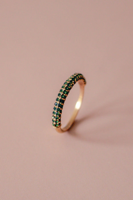 Emeraude Ring - 18k Gold