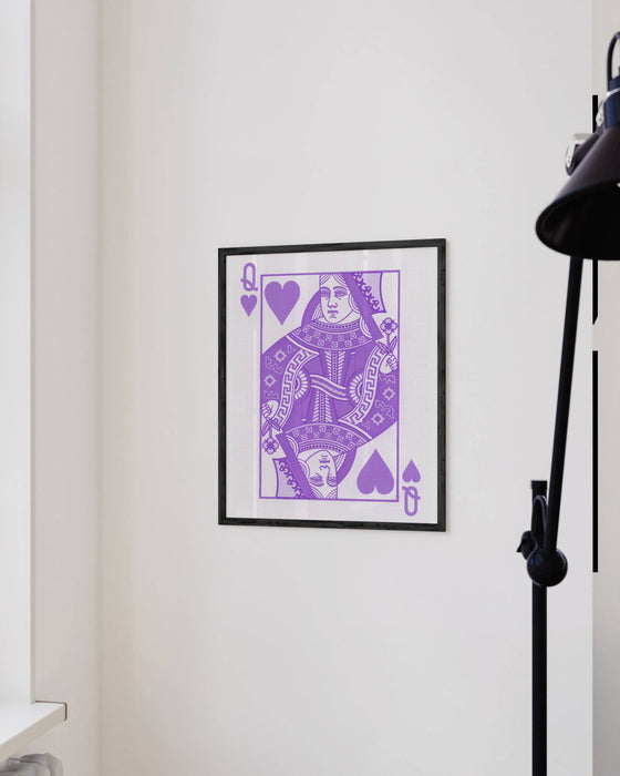 Purple Queen of Hearts