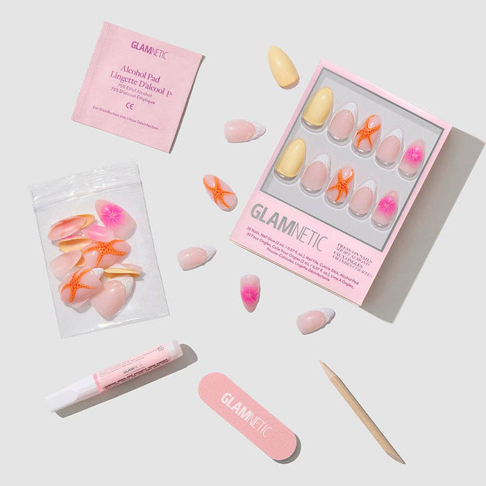 Glamnetic Sunset Tide Press-On Nails