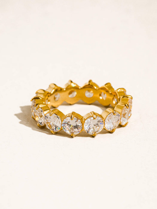 Veloura Eternity Ring- 18k Gold