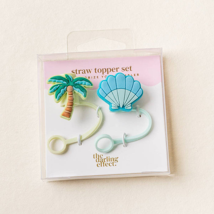 Straw Topper Set–Island Escape